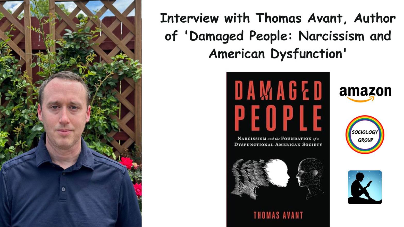 Interview With Thomas Avant Author Of Damaged People Narcissism And