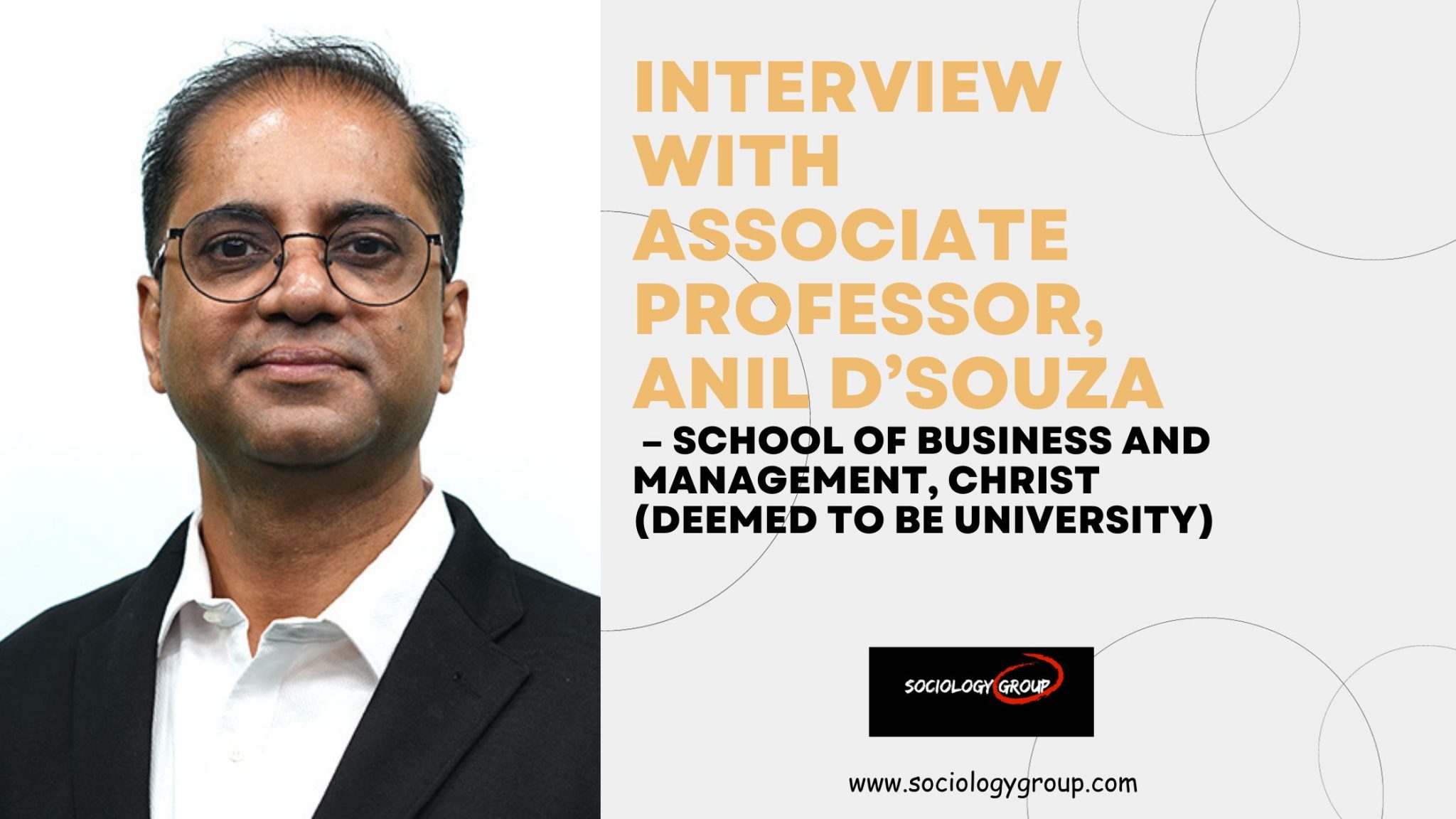 Interview with Associate Professor, Anil D’Souza – School of Business ...